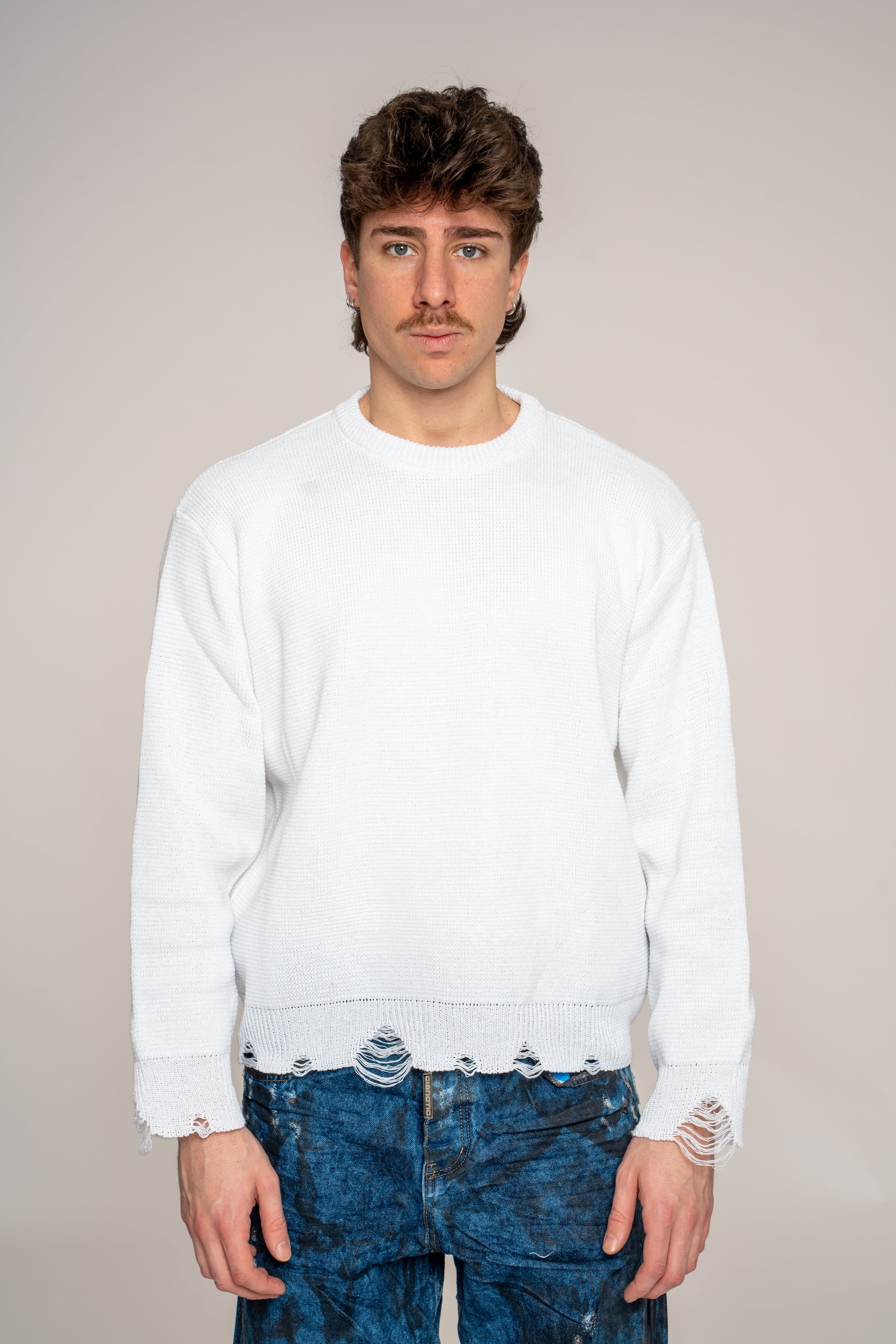 Maglione Easy White
