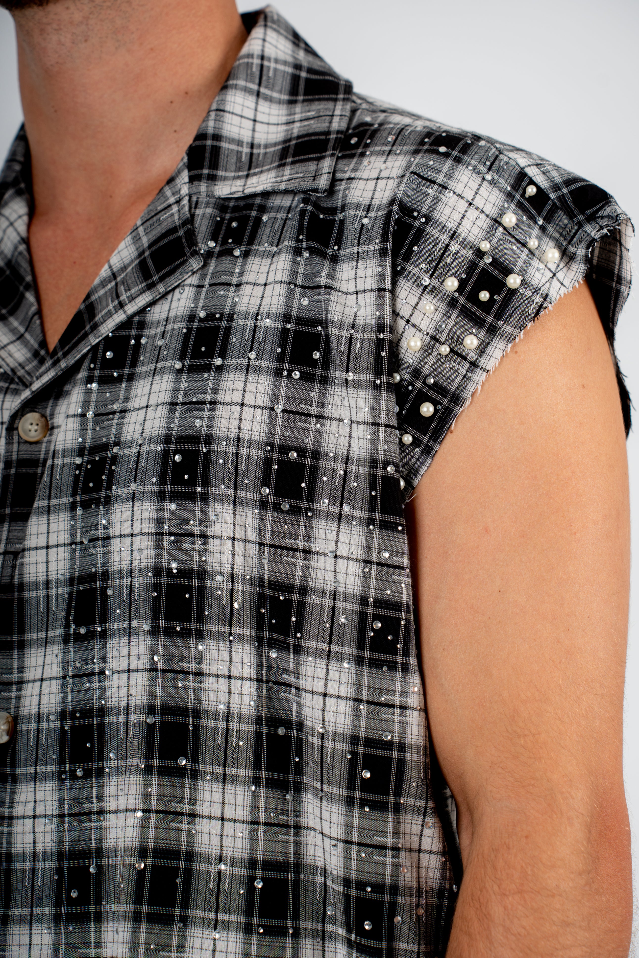 Camicia Smanicata Brillant