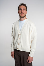 Cardigan Crop Beige