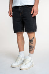 Shorts Raw Denim Black