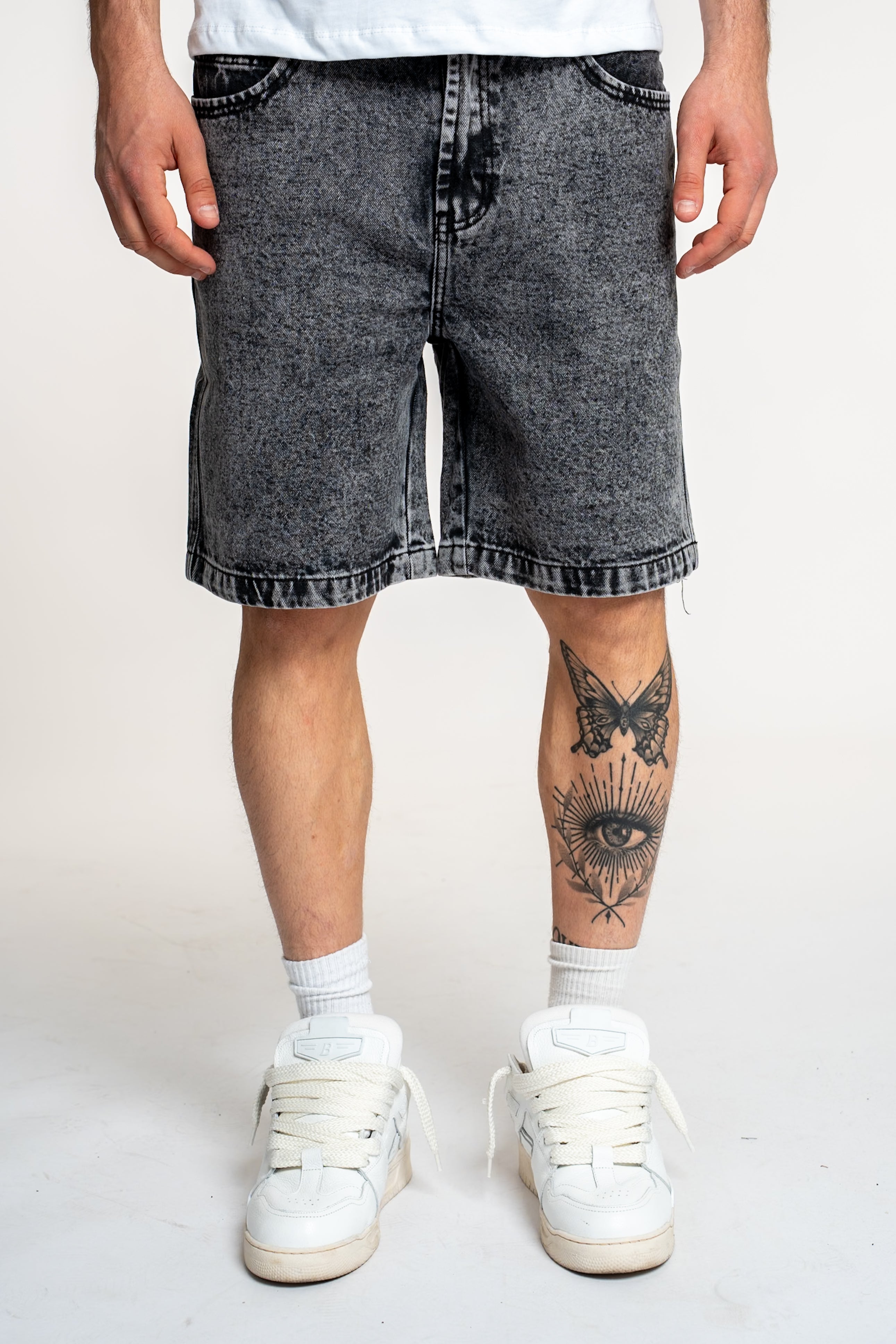 Shorts Washed Grey