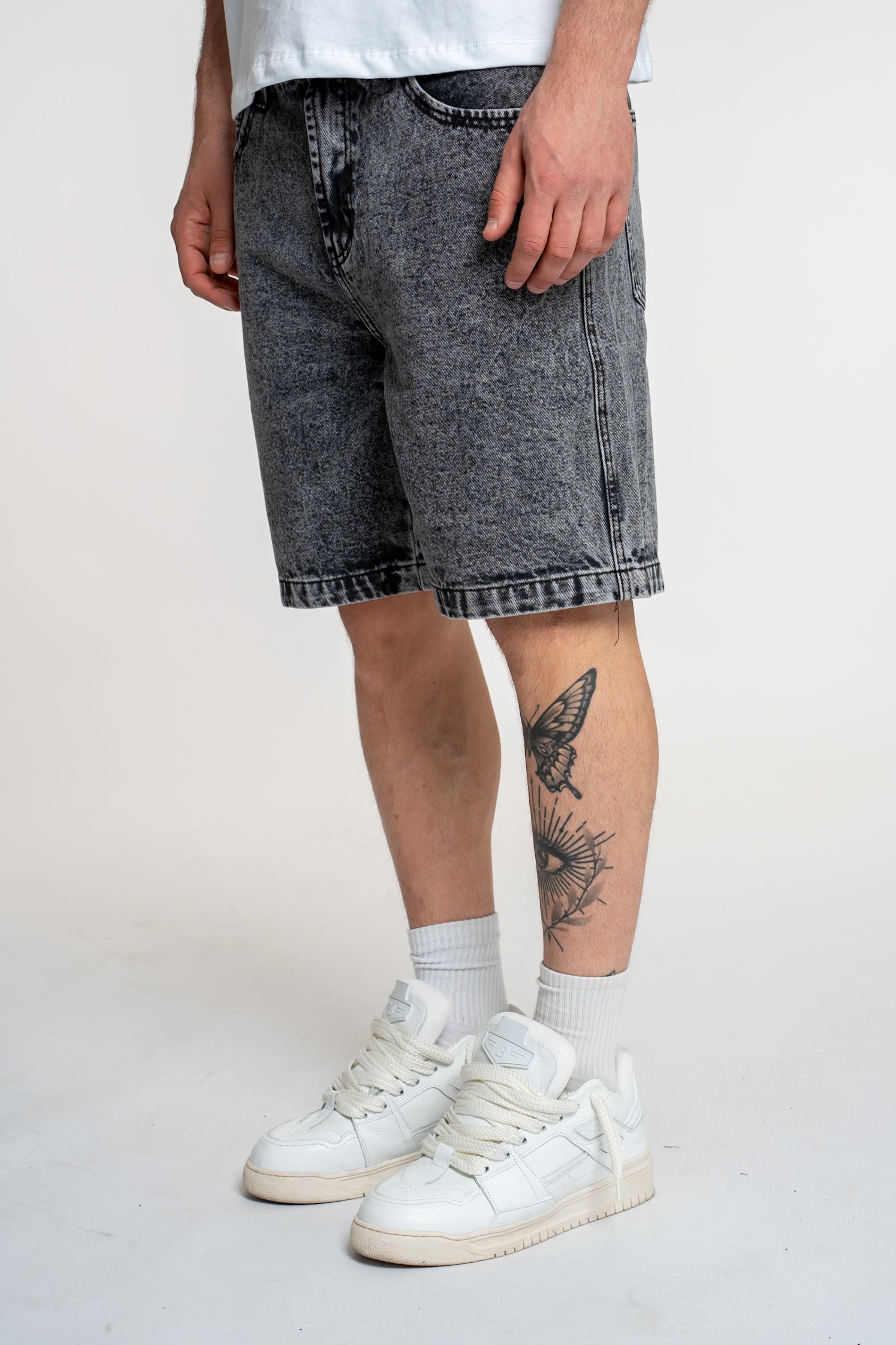 Shorts Washed Grey