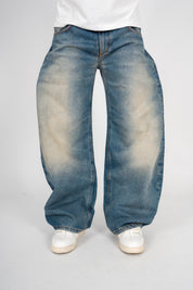 Jeans Balloon Washed Light Blue
