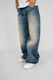 Jeans Balloon Washed Light Blue