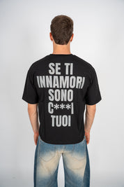 T-Shirt Se Ti Innamori Black