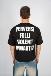 T-Shirt Perversi Folli Black