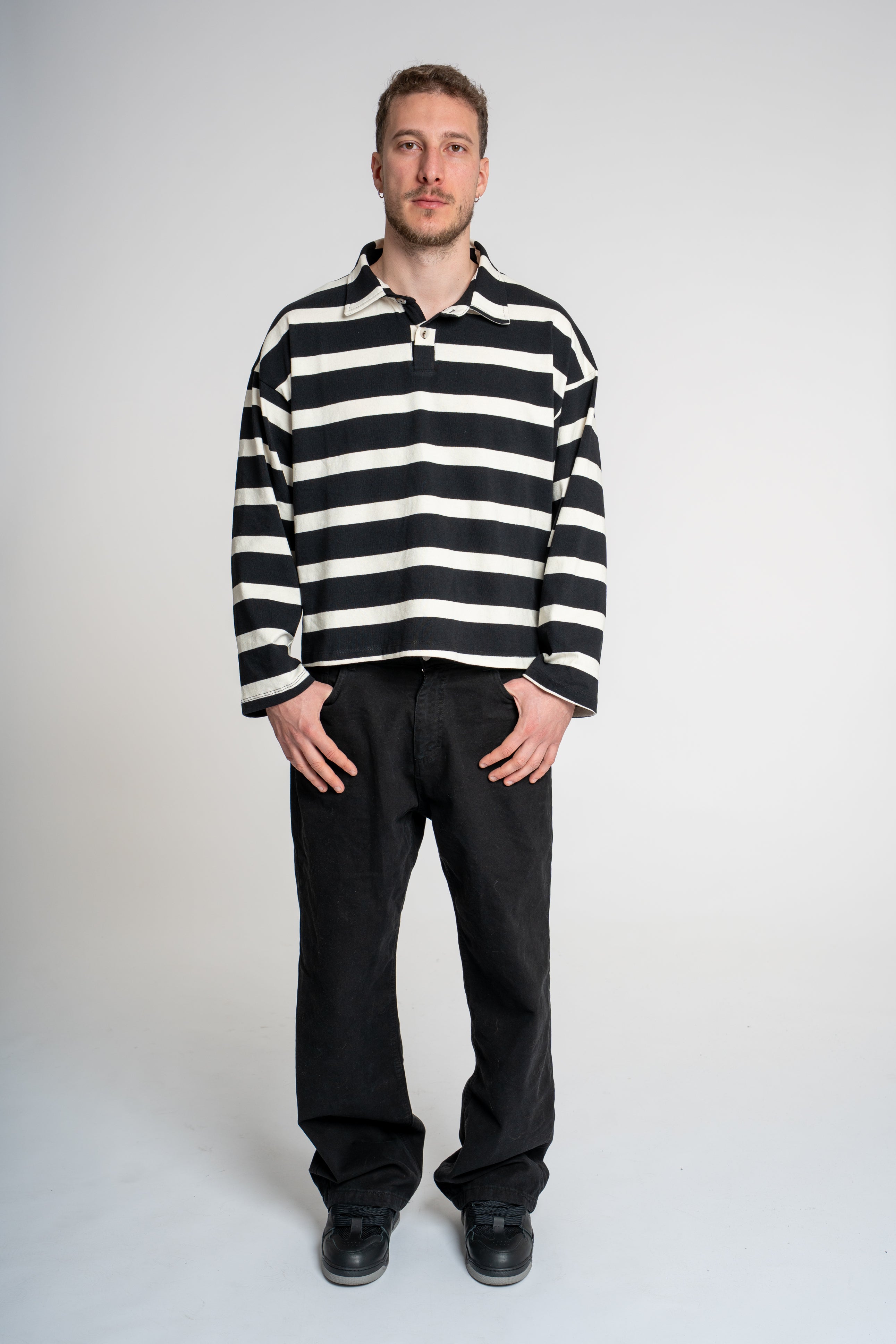 Longsleeve Stripes Black