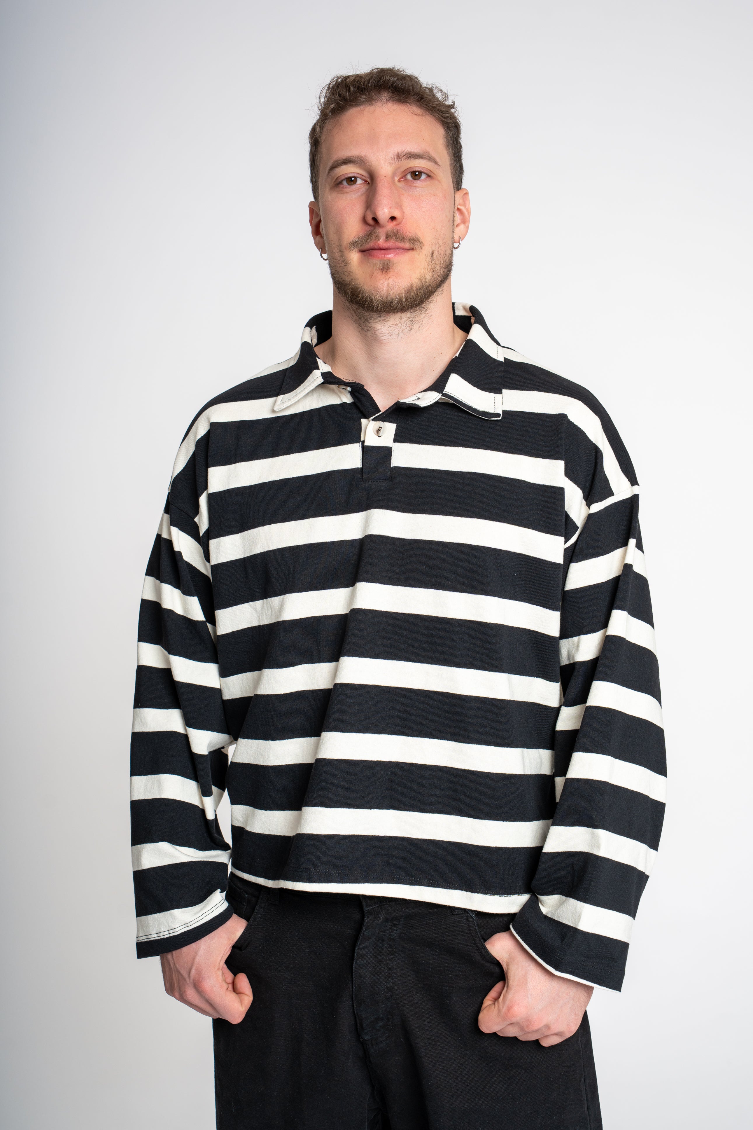 Longsleeve Stripes Black