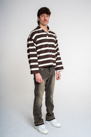 Longsleeve Stripes Moka