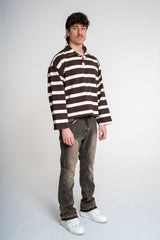 Longsleeve Stripes Moka