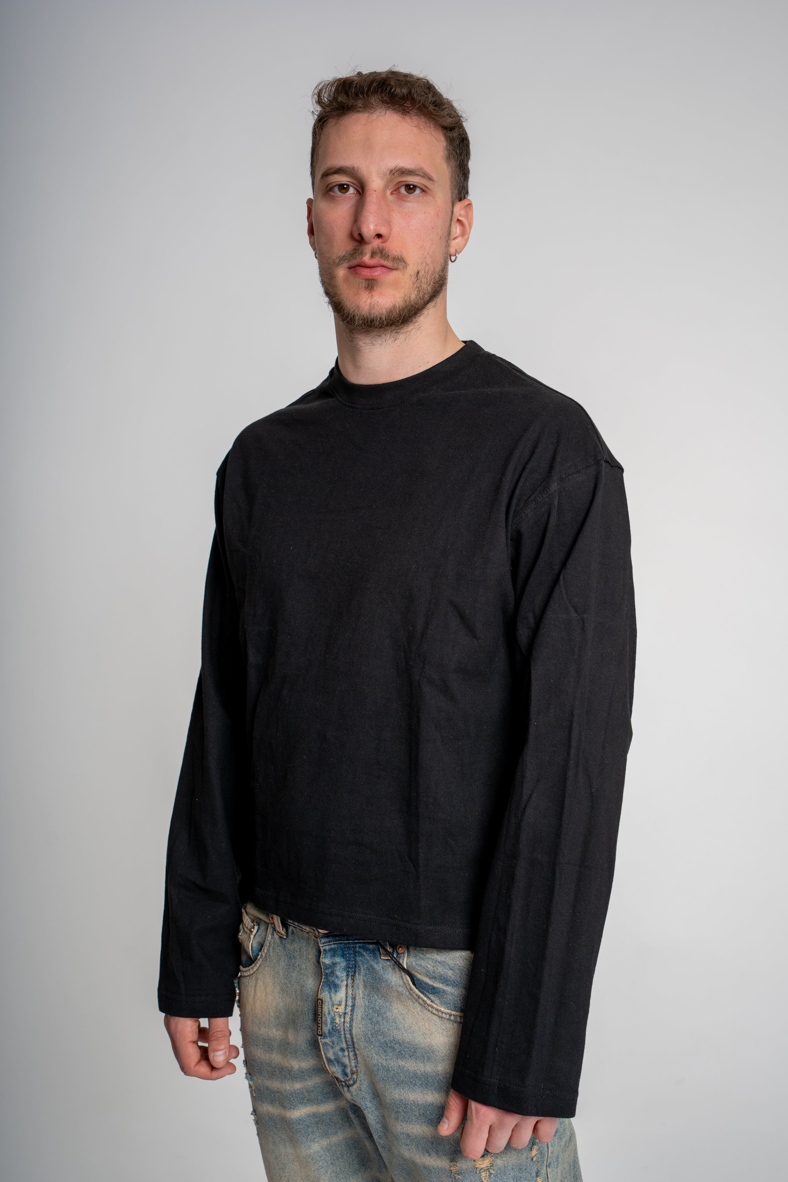 Longsleeve Basic Black