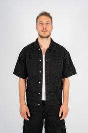 Coordinato Ripped Total Black