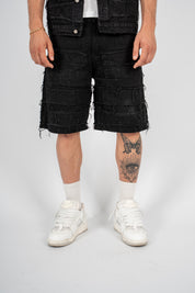 Coordinato Ripped Total Black