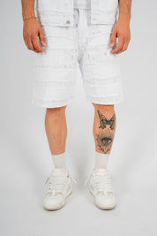 Coordinato Ripped Total White