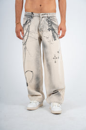 Jeans Baggy Chain