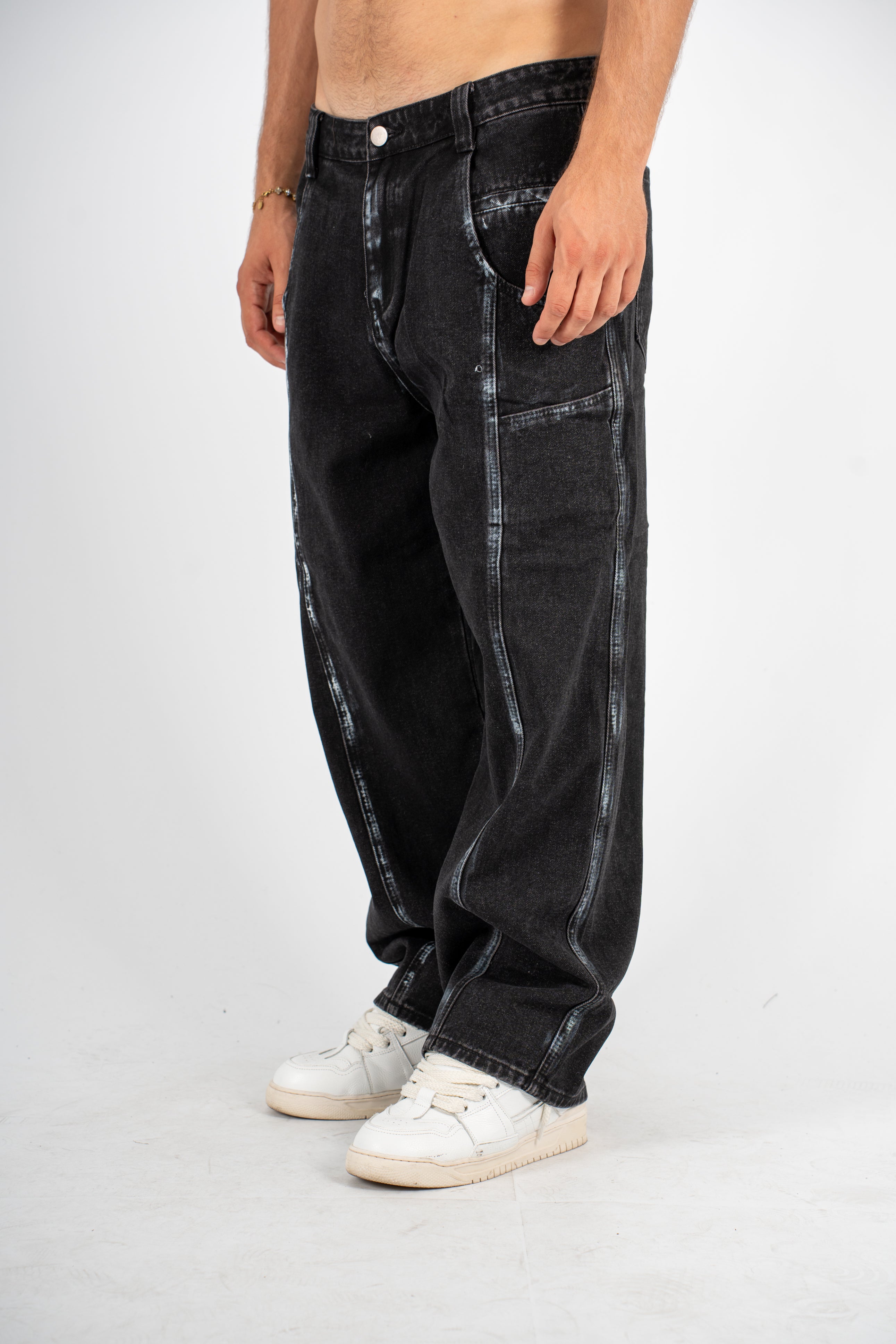 Jeans Baggy Paint