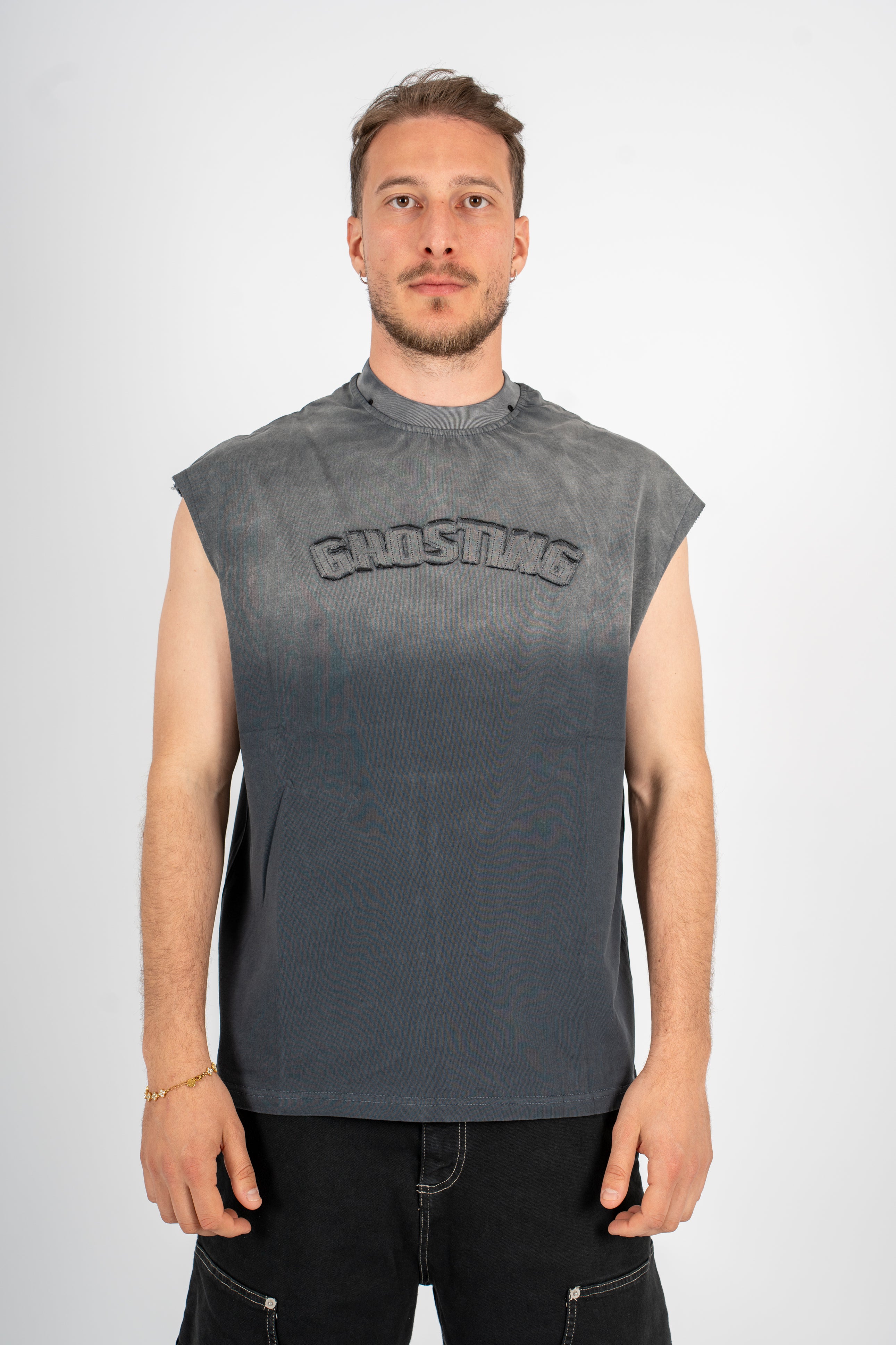 T-Shirt Smanicata Ghosting Grey