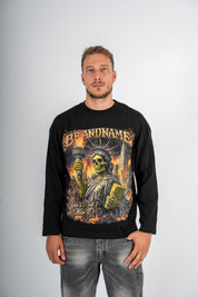 T-Shirt Longsleeve Statue