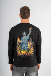 T-Shirt Longsleeve Statue