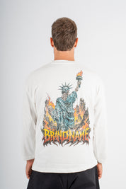 T-Shirt Longsleeve Statue