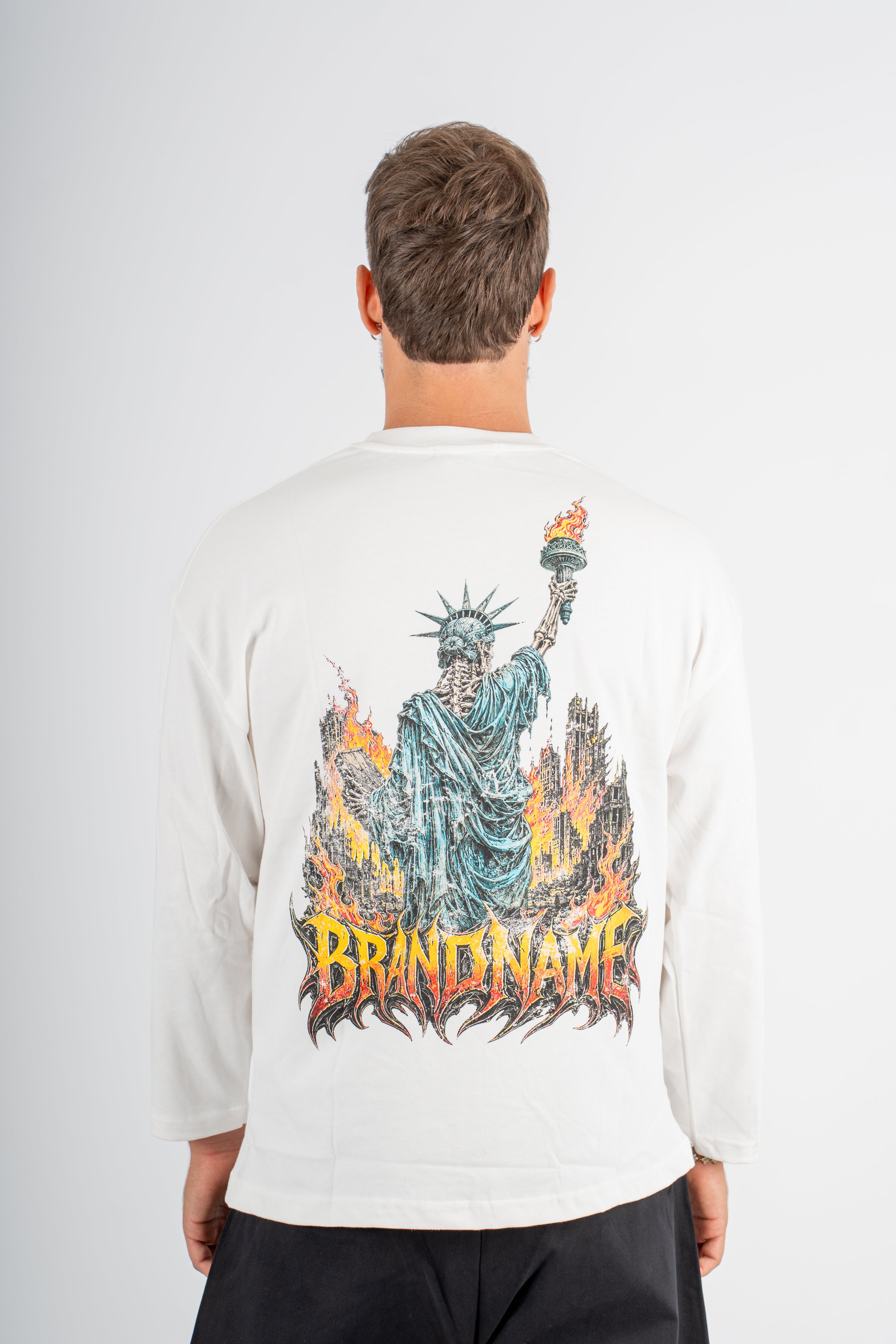 T-Shirt Longsleeve Statue