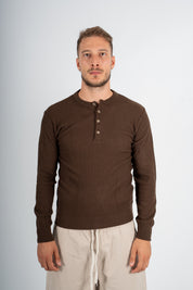 T-Shirt Serafino 4 Bottoni