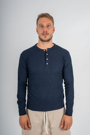 T-Shirt Serafino 4 Bottoni