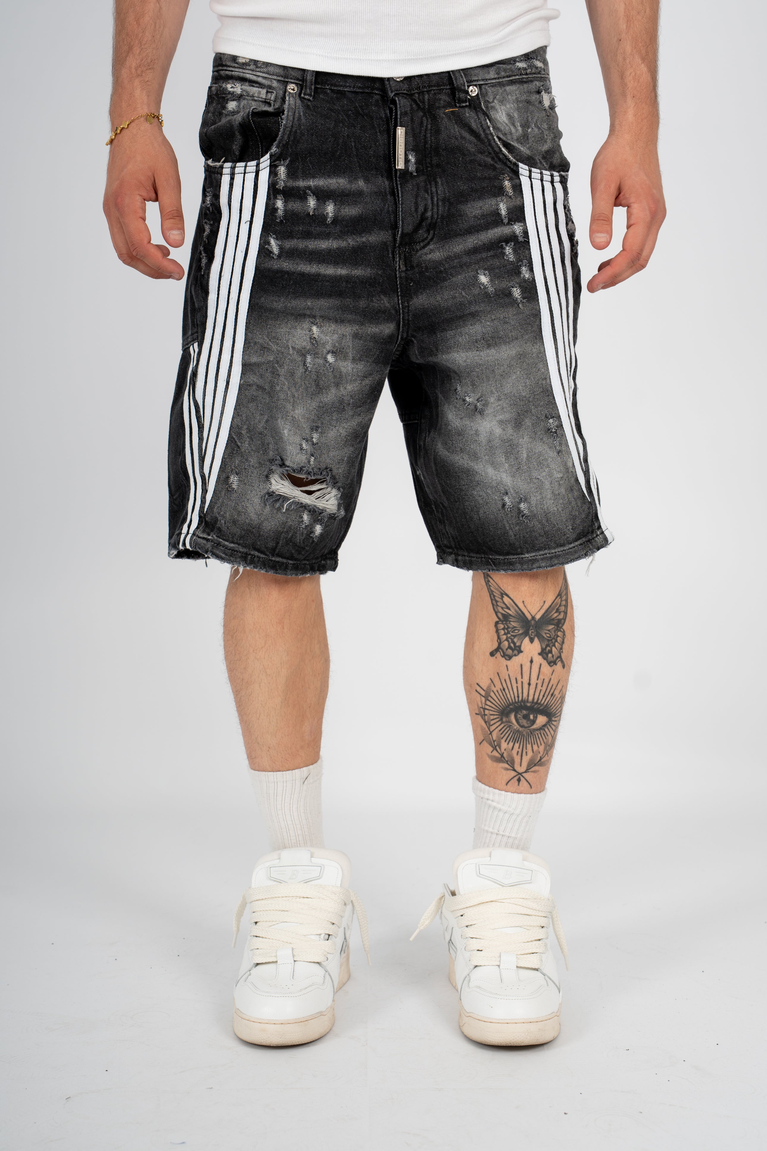 Jorts Stripes Black