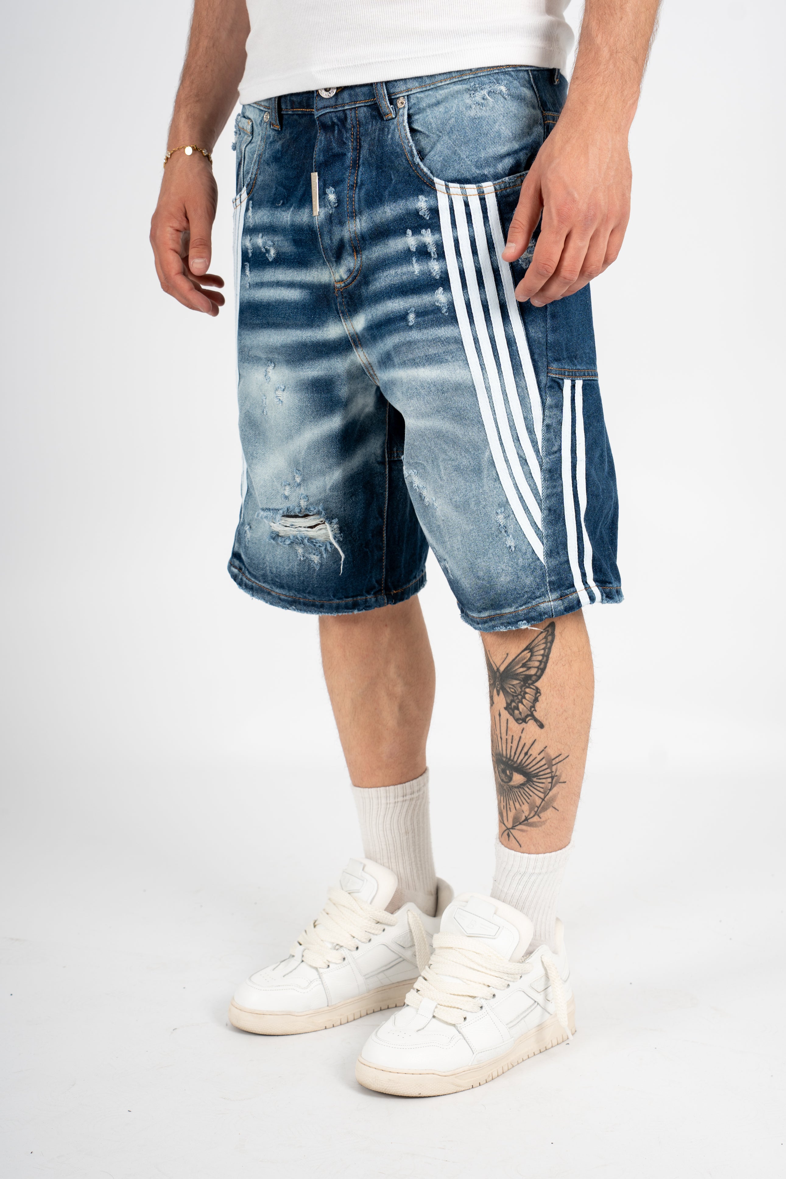 Jorts Stripes Blue