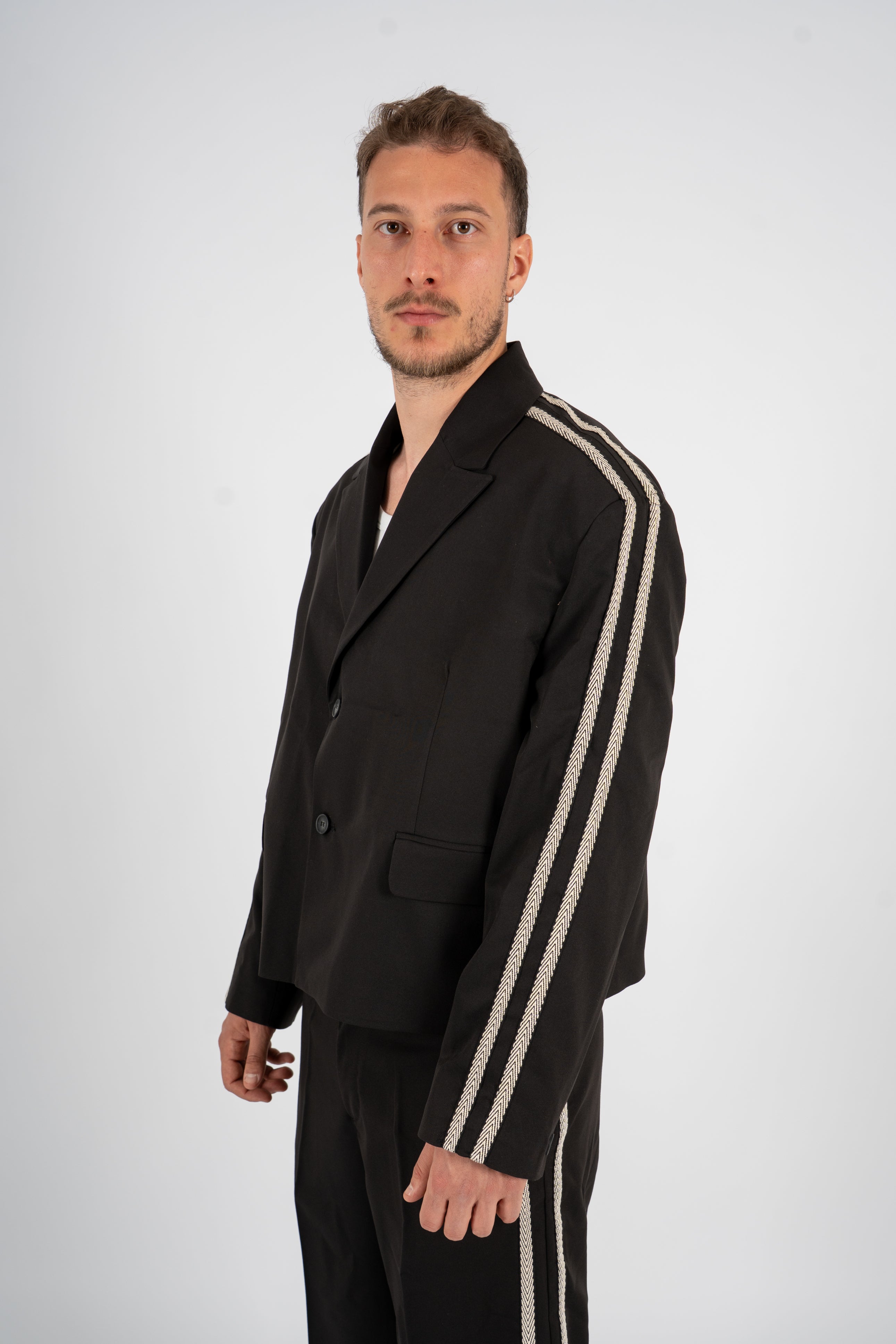 Abito Stripes Black