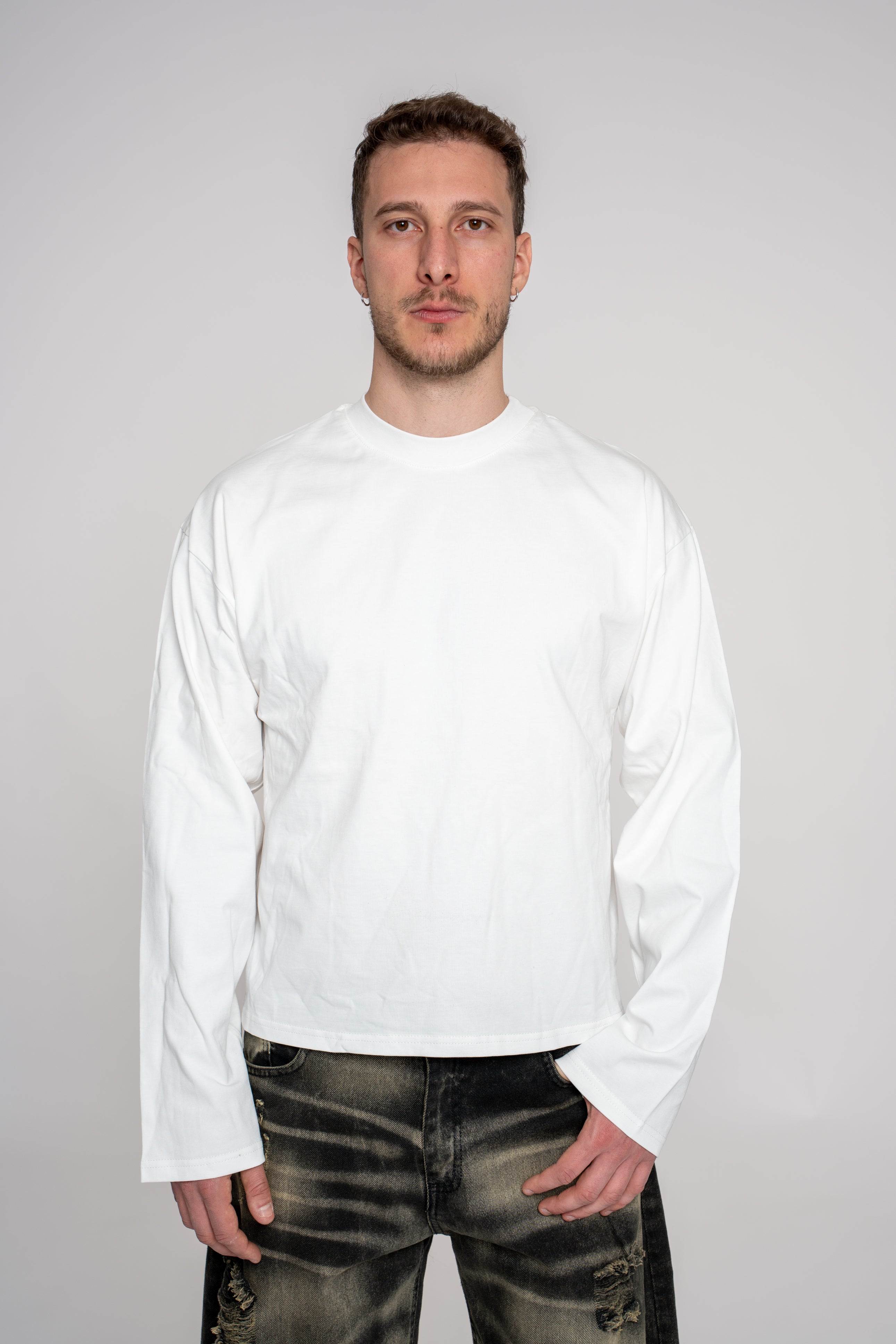 Longsleeve Basic White