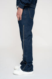 Coordinato Raw Denim Zip