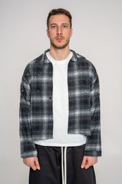 Camicia Flanella Swarovski