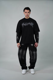 Longsleeve Double Fear Black