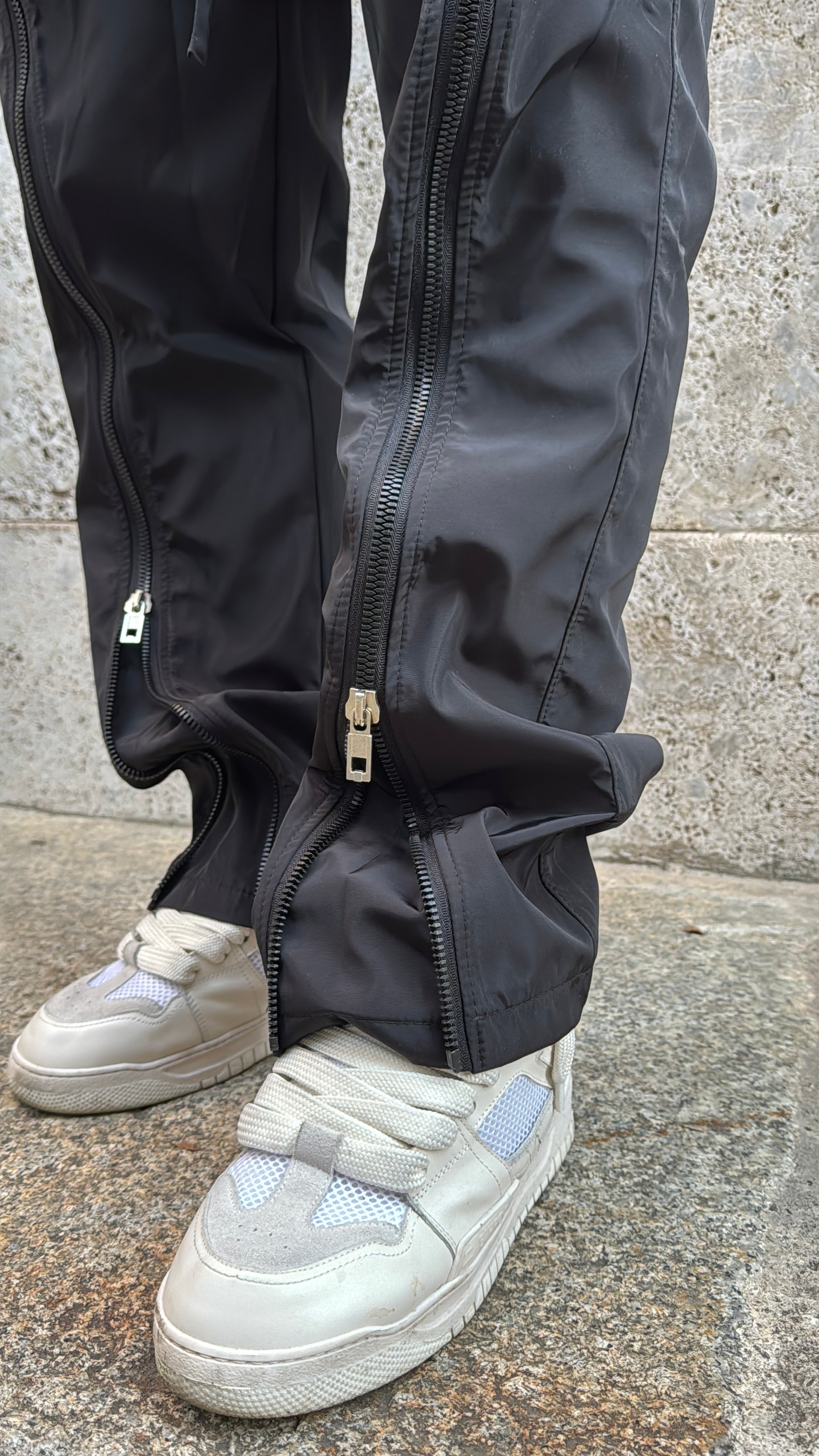 Pantalone Nylon Zipped