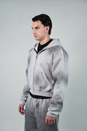 OVR Sunfaded Hoodie Grey