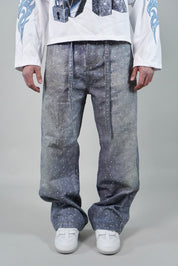 OVR Jeans Rhinestone Sky