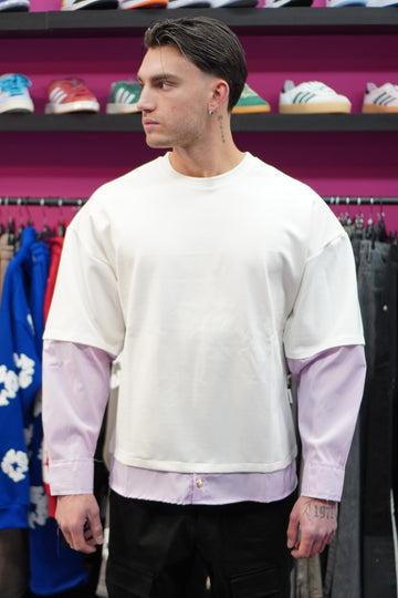T- Shirt Double Camicia