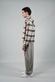 Camicia Flanella Swarovsky Sand