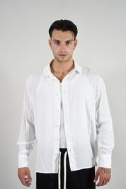 Camicia Simil Seta White