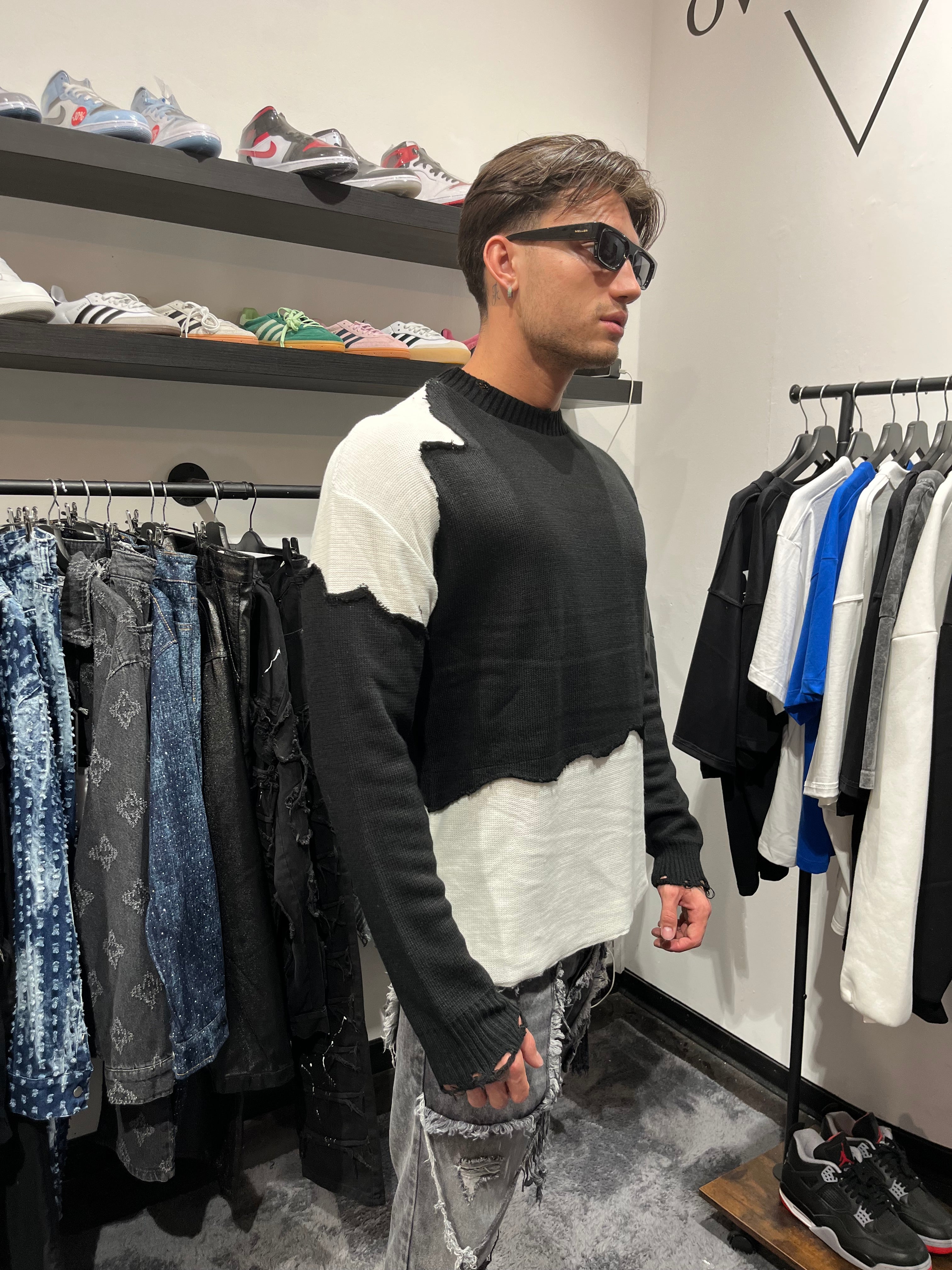 Maglione Cow