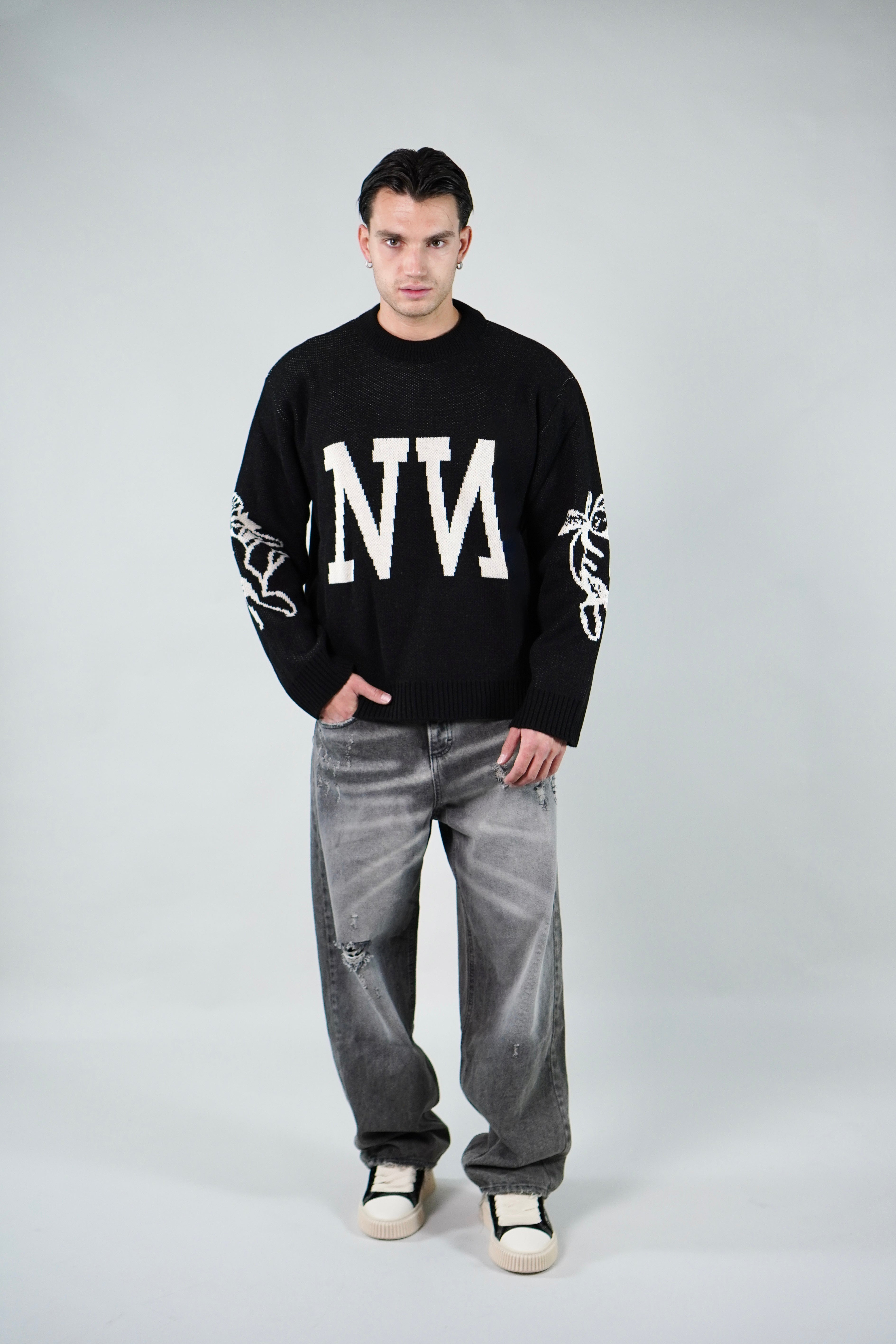 Jeans Super Baggy 01 Stone