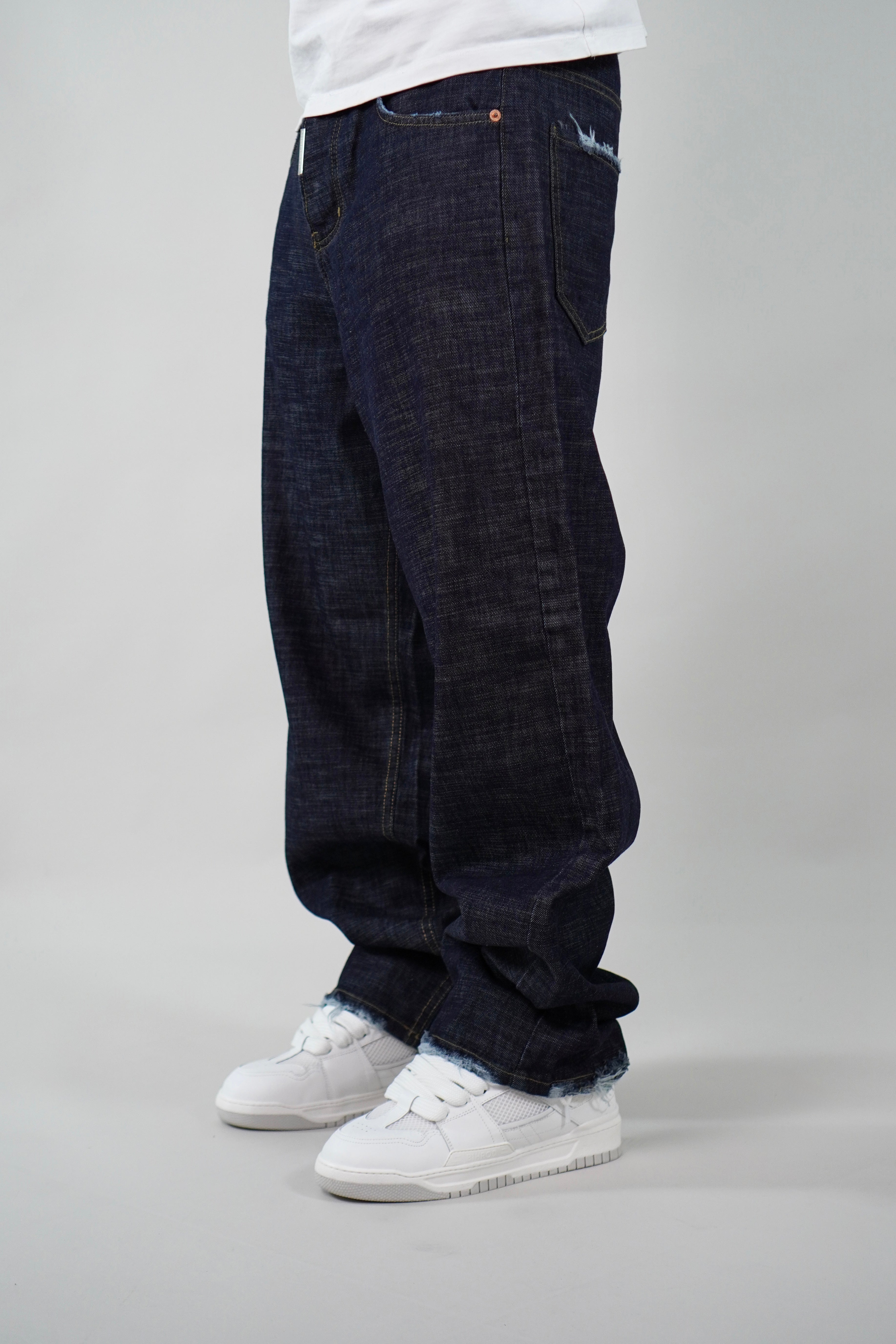 Jeans Baggy Raw Denim