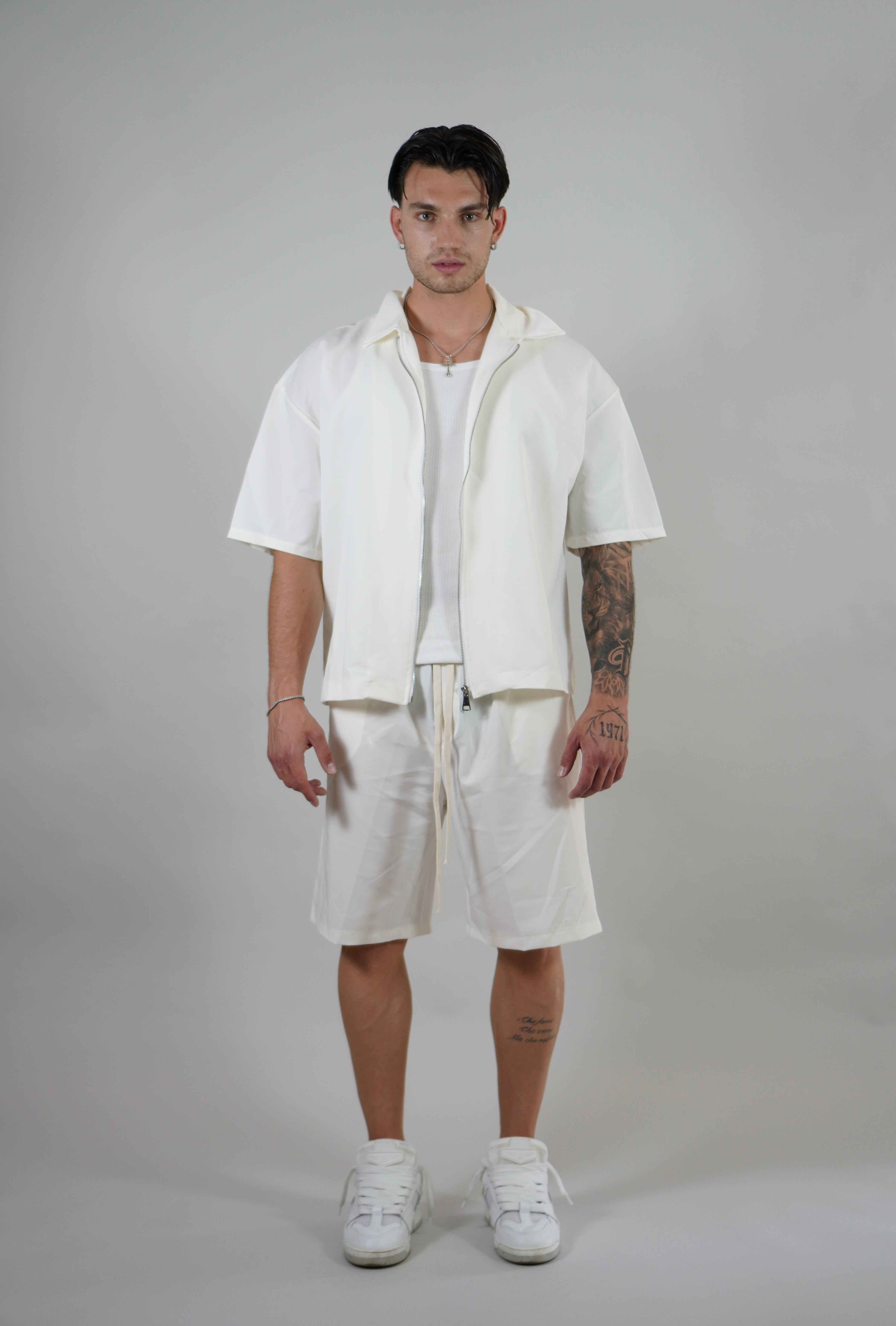 Coordinato Elmas Short White