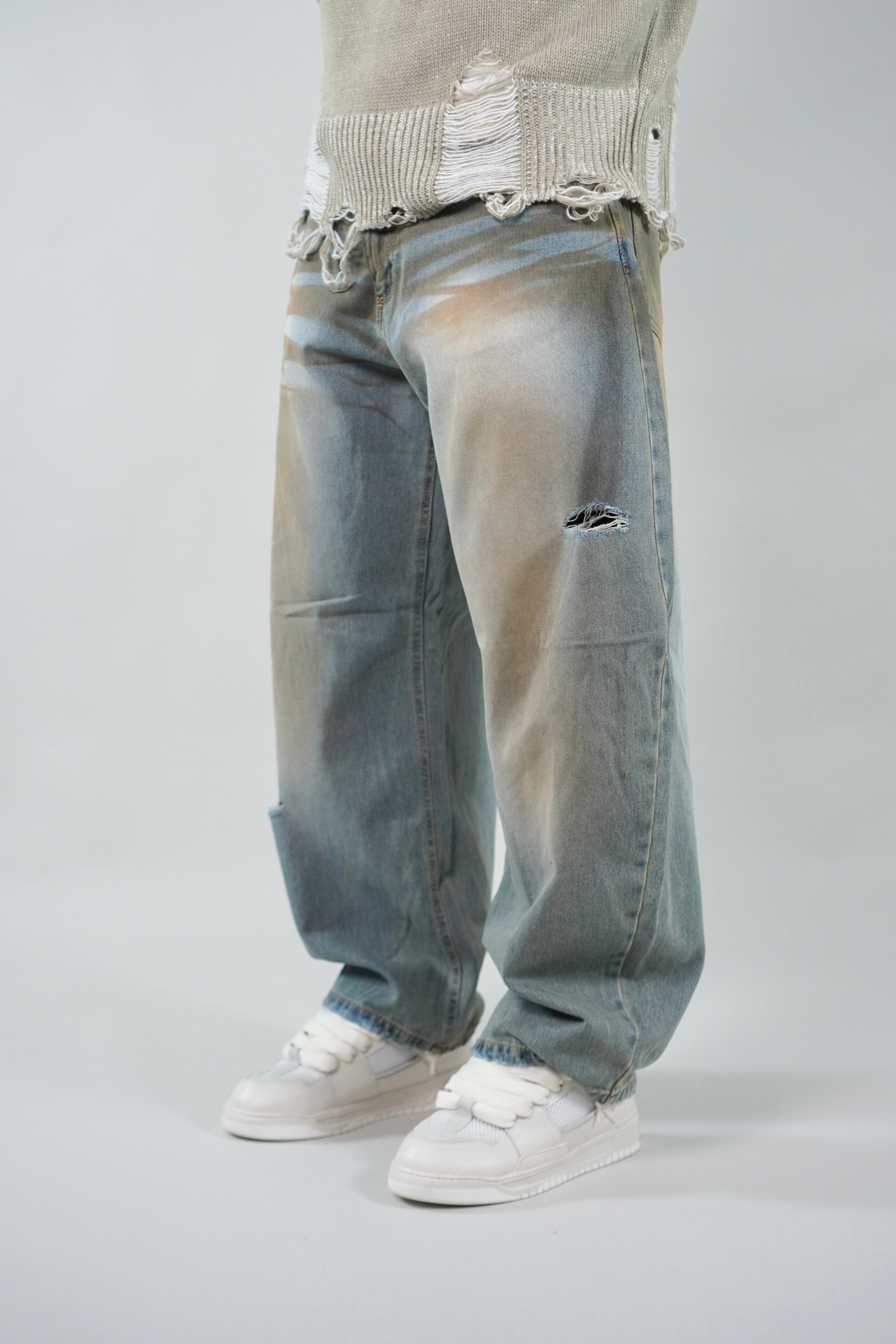 Jeans Baloon Denim Blue