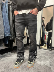 Jeans Flare Macchiato