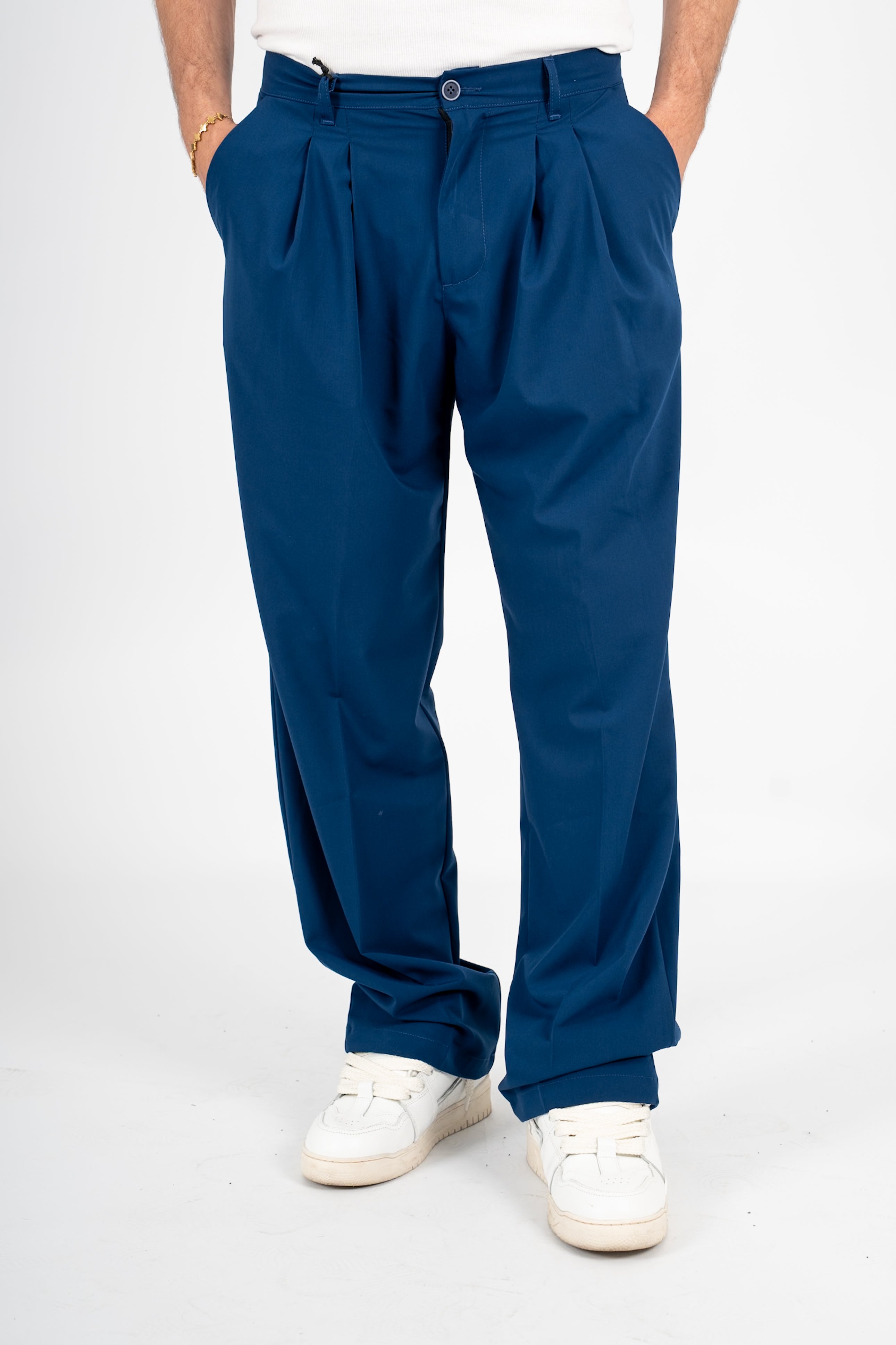 Pantalone Elegant Blu Royal