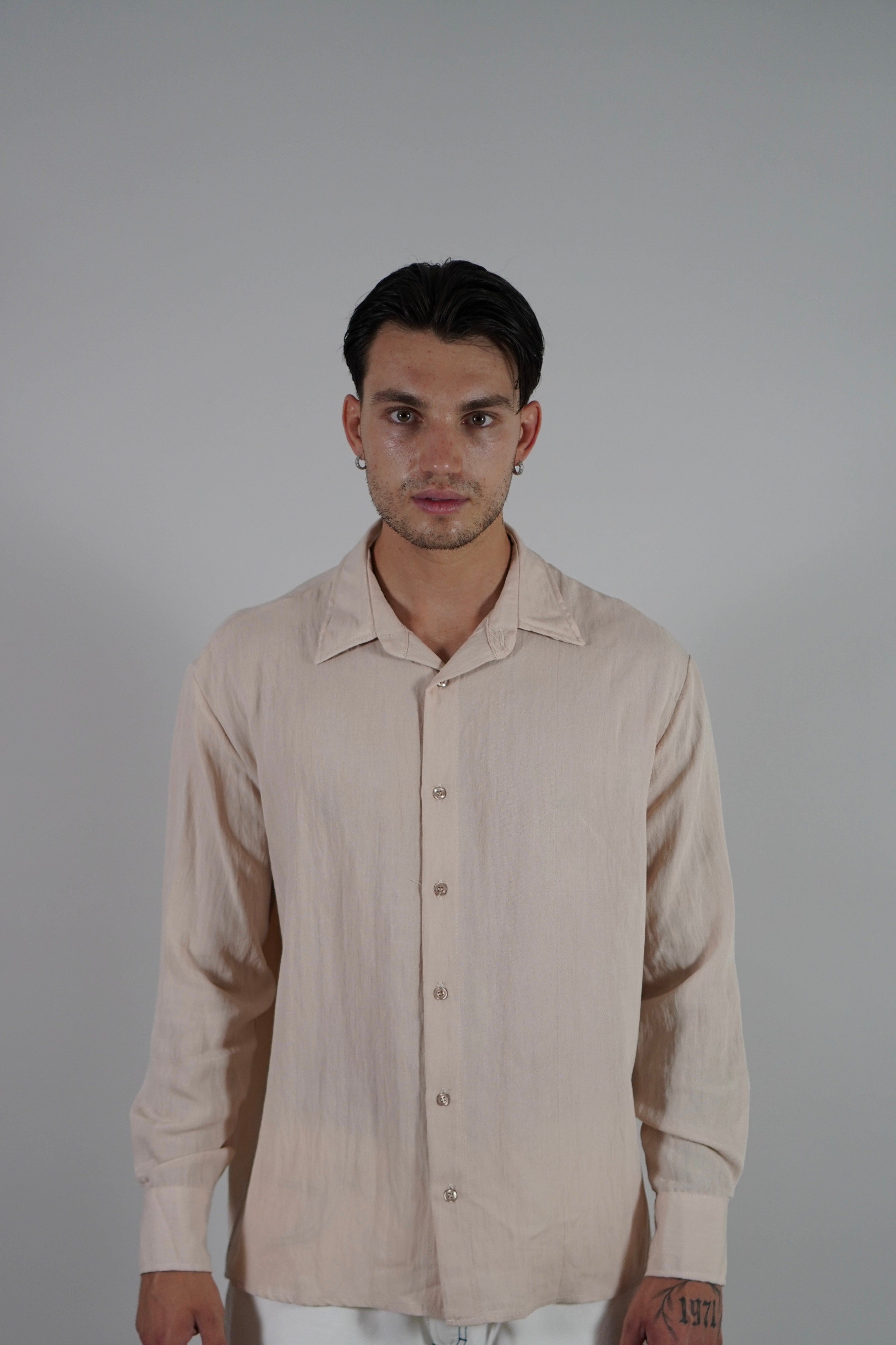 Camicia Linen Nude