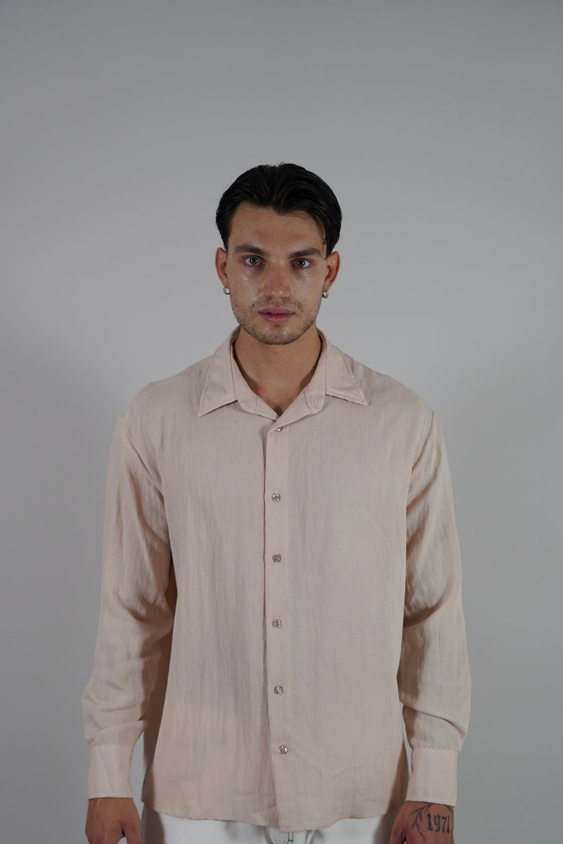 Camicia Linen Nude