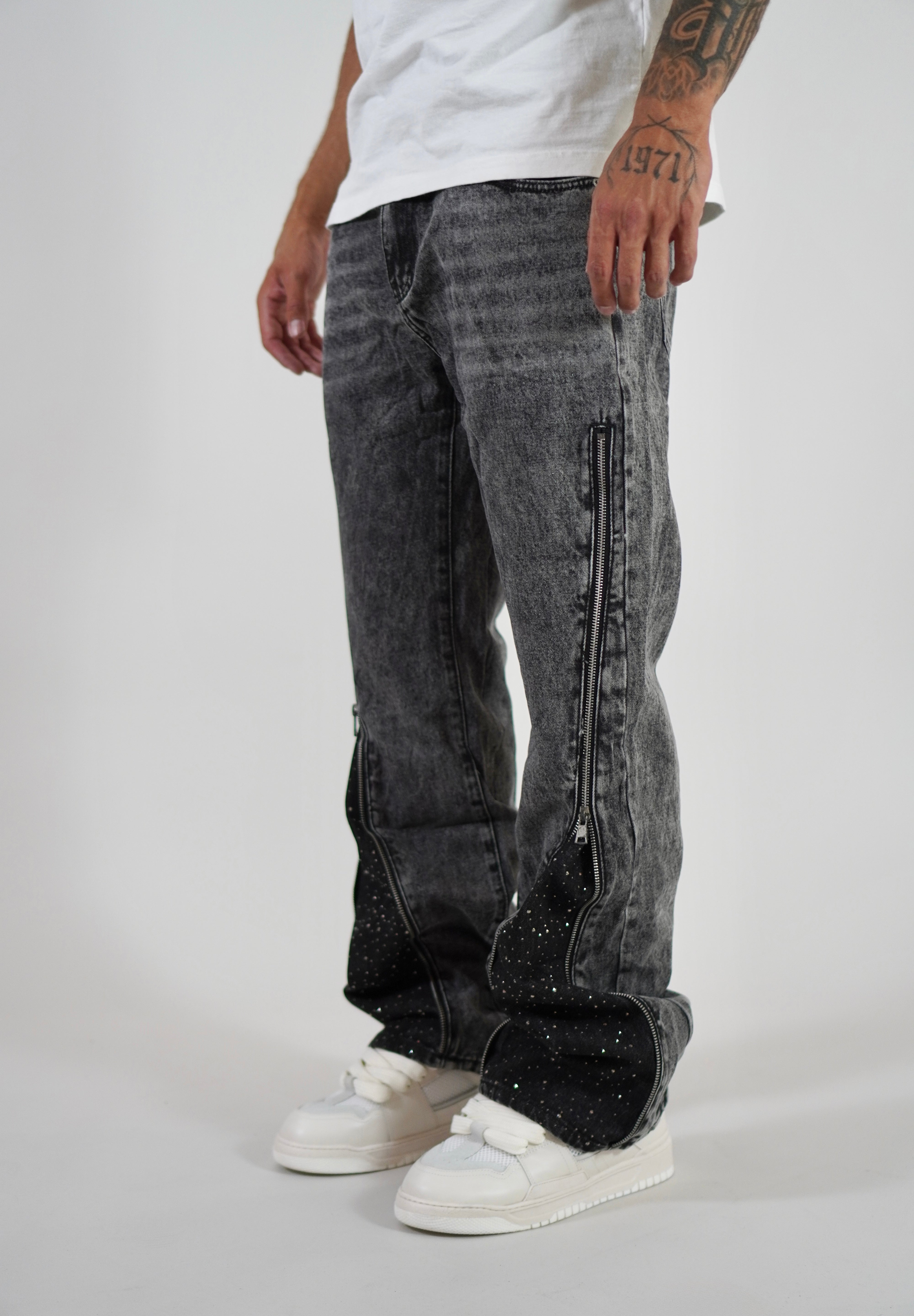 Jeans Flare Swarovsky